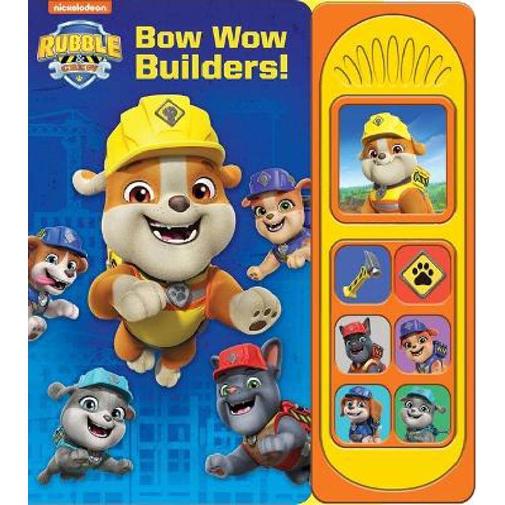 Rubble & Crew Bow Wow Builders Sound Book (Hardback) - P I Kids